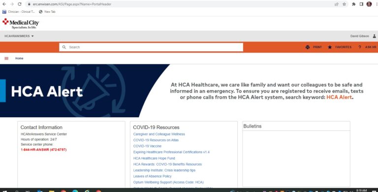 HCAHRAnswers RT Connection