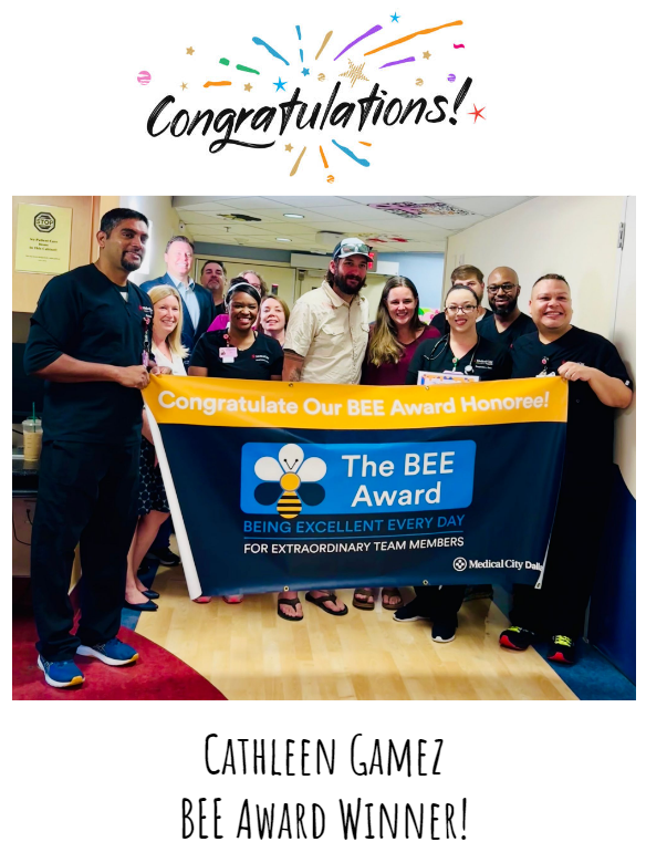 Cathleen Gamez “Bee Award”