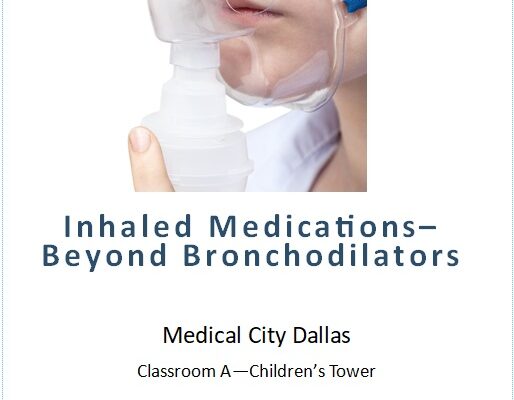 CEU Opportunity – “Inhaled Meds – Beyond Bronchodilators”