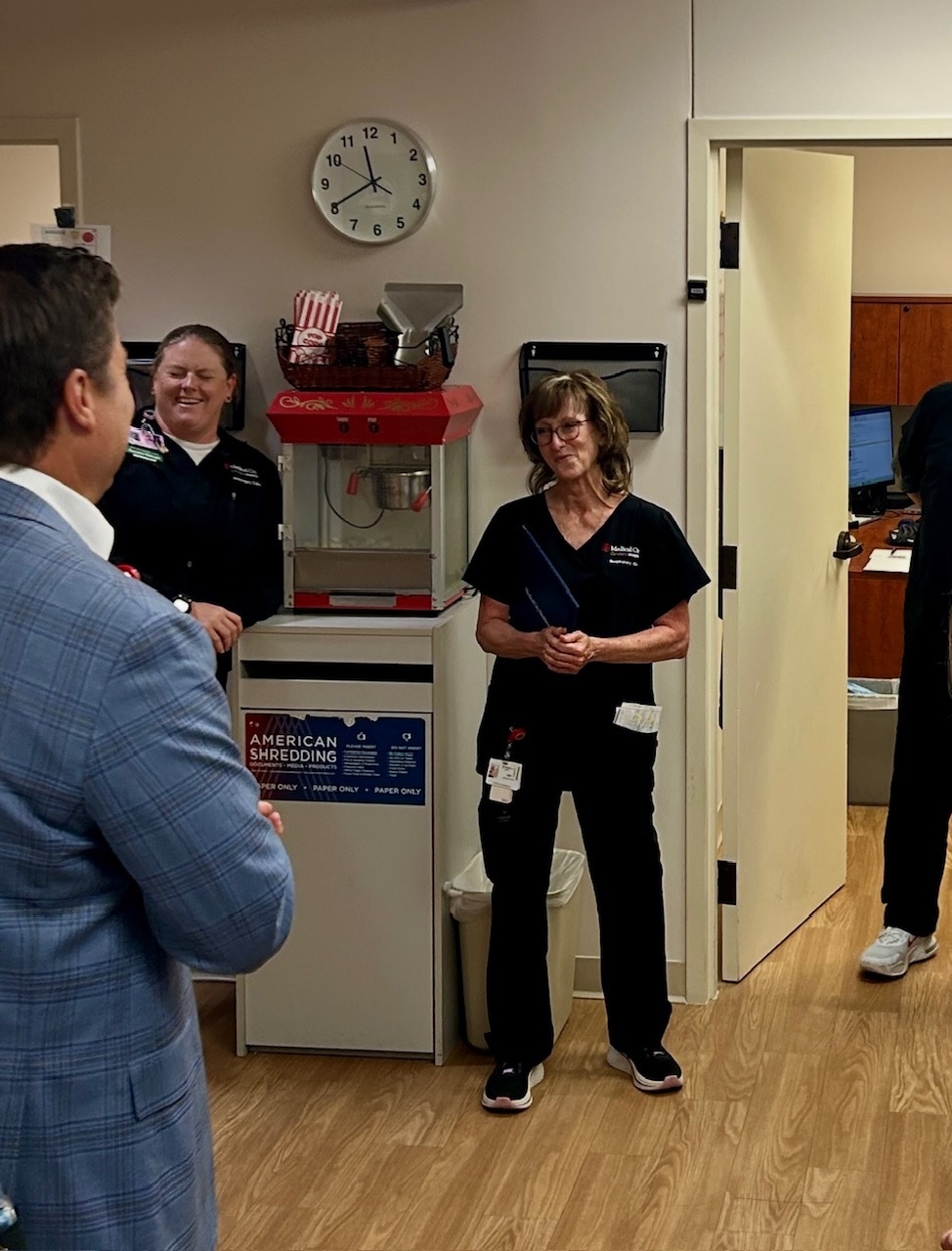 Kim Hughes receives award